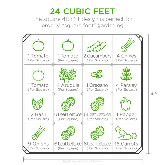 césped y jardín | Best Choice Products Cama de jardín elevada de metal para exteriores para verduras, flores y hierbas. gris08BN452