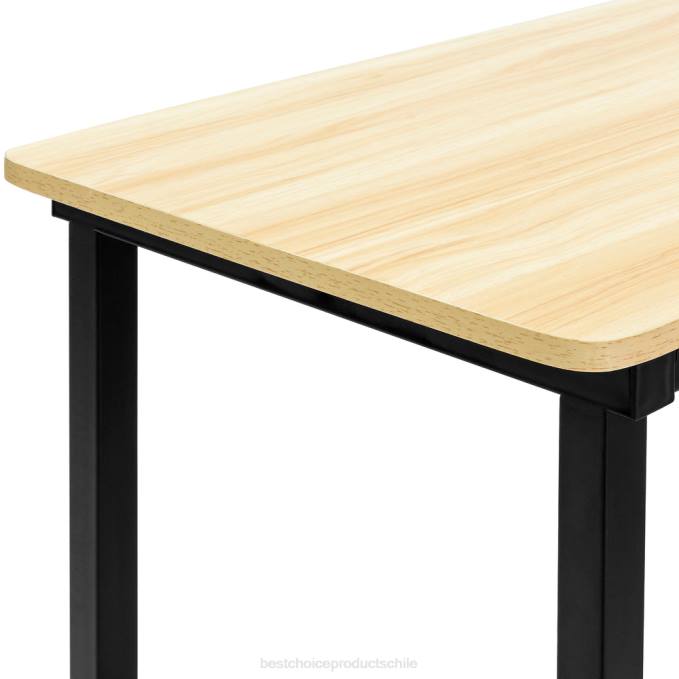 accesorio Best Choice Products Mesa de trabajo esquinera moderna en forma de L para ordenador con soporte para CPU marrón08BN363