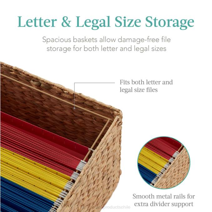 accesorio Best Choice Products Archivador vertical con ruedas con estructura de madera de caucho y ruedas con bloqueo natural08BN392