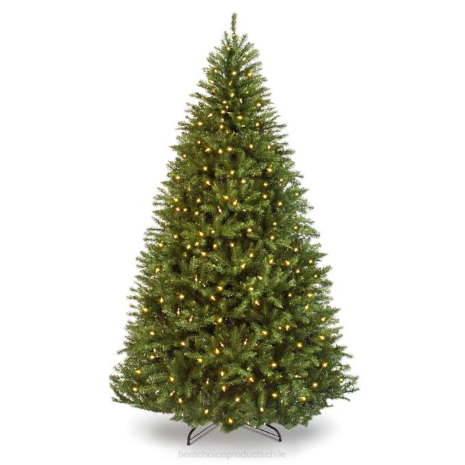 estacional Best Choice Products Árbol de Navidad artificial Douglas con bisagras preiluminado pararse08BN82
