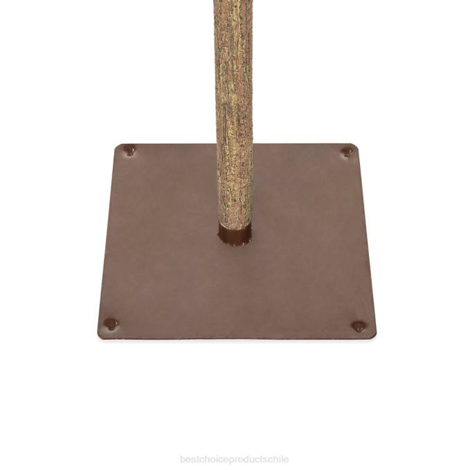 estacional Best Choice Products Árbol de Navidad de lápiz delgado alpino artificial preiluminado con luces LED y soporte belleza08BN148