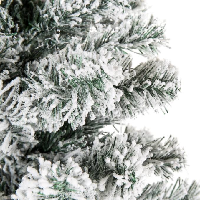 estacional Best Choice Products nieve flocado lápiz artificial árbol de navidad pararse08BN197