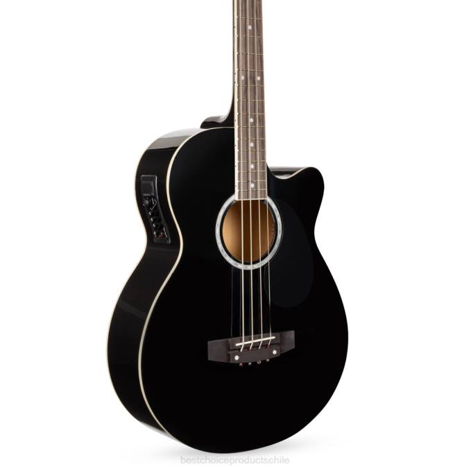 instrumentos musicales | Best Choice Products Bajo eléctrico acústico con ecualizador y alma. negro08BN1144