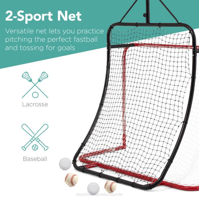 juguete y juego | Best Choice Products Centro deportivo al aire libre de doble cara 5 en 1 con estructura de metal multicolor08BN1028