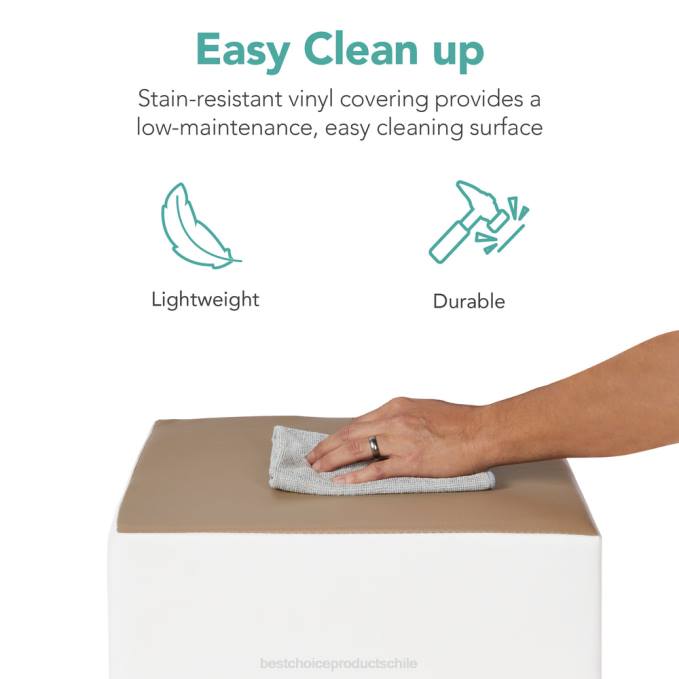 juguete y juego | Best Choice Products Juego de estructura de formas de espuma suave para niños de 4 piezas para escalar y gatear tono tierra08BN572