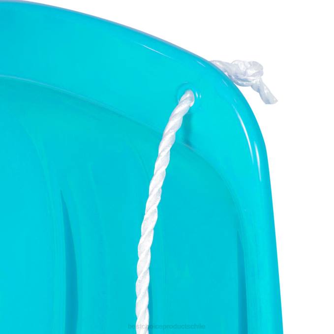 juguete y juego | Best Choice Products Tabla de trineo para nieve con trineo para niños de 48 pulgadas con cuerda para tirar, bordes curvos azul hielo08BN1023