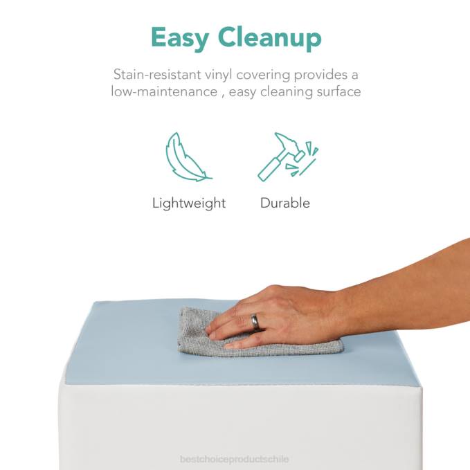 juguete y juego | Best Choice Products Juego de estructura de formas de espuma suave para niños de 5 piezas para escalar y gatear azul08BN311