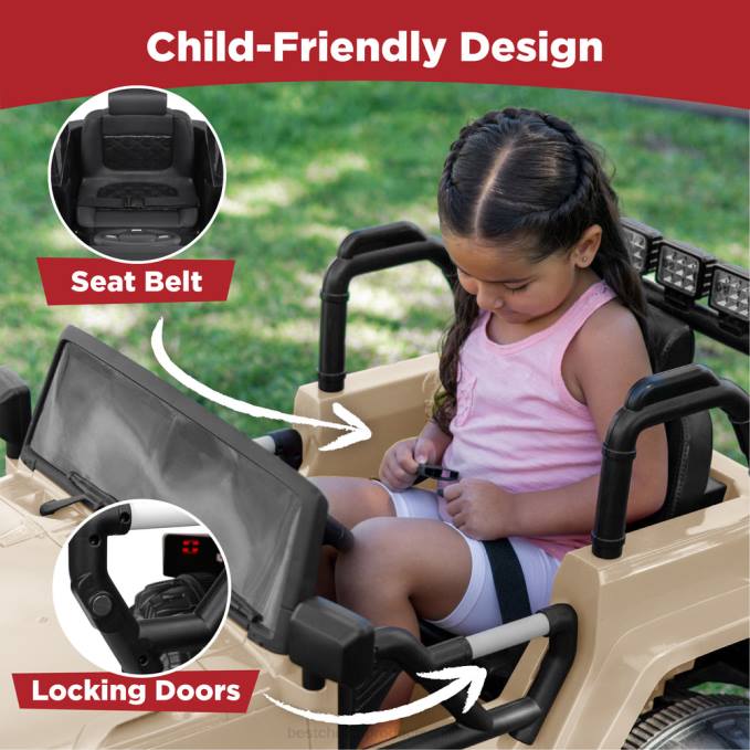 juguete y juego | Best Choice Products Camión de juguete para niños de 12 V con 3 velocidades, LED, control remoto y Bluetooth broncearse08BN537