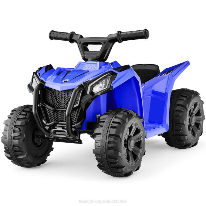 juguete y juego | Best Choice Products Coche quad atv de 4 ruedas para niños de 6 V con velocidad máxima de 1,8 mph y neumáticos con banda de rodadura azul08BN527
