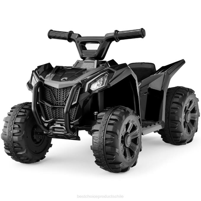 juguete y juego | Best Choice Products Coche quad atv de 4 ruedas para niños de 6 V con velocidad máxima de 1,8 mph y neumáticos con banda de rodadura negro08BN524