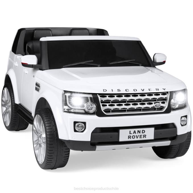 juguete y juego | Best Choice Products Correpasillo Land Rover con licencia de 12 V y 2 plazas con control remoto para padres blanco08BN315